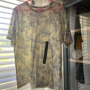 White/Floral print t shirt